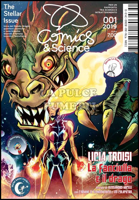 COMICS & SCIENCE - THE STELLAR ISSUE - LA FANCIULLA E IL DRAGO